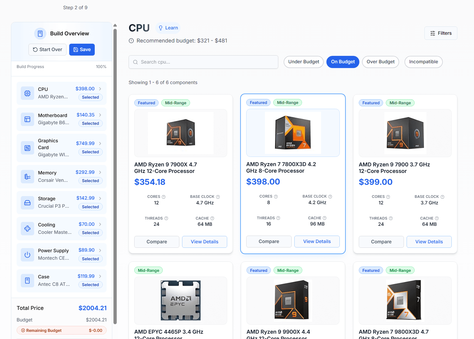 PC Launchpad Builder Interface