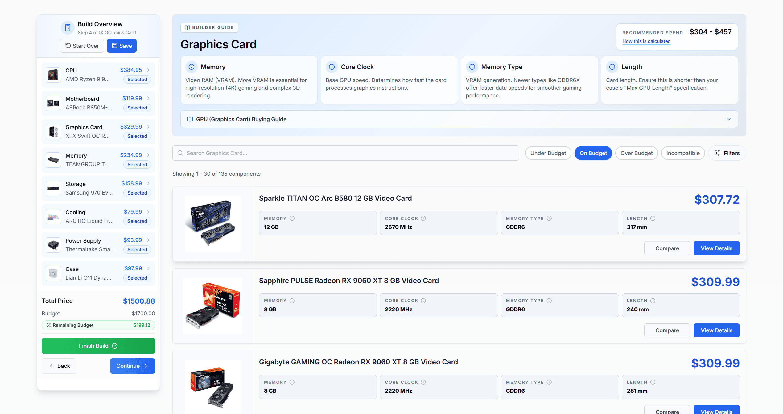 PC Launchpad Builder Interface